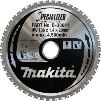 Makita B-33641 TCT list pile, 136x20x50Z, za metal