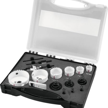 Makita B-38663 10-dijelni set BiM krunskih pila za lim za vodoinstalatere