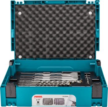 Makita B-52059 17-dij. set svrdala za SDS-PLUS bušilice i dlijeta