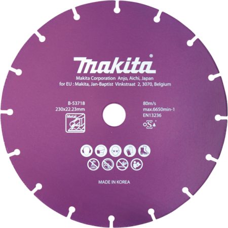 Makita B-53693 Dia. rezalna ploča vacuum brazed 125x1.3x22.23mm
