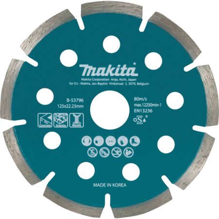 Makita B-53796 Dia. rezalna ploča THIN 125mm (AC/DC),beton,granit