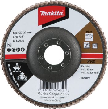 Makita B-53936 Lamelirane brusne pl. za teške rad. Z60 125X22,24