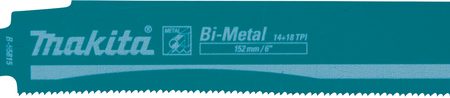 Makita B-55815 List pile za recipro pilo 152x1,1mm x 14+18TPI,kovina