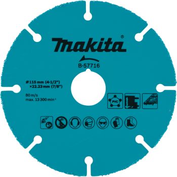 Makita B-57716 Rezna ploča s volfram karbidnim rubom