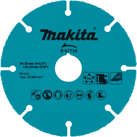 Makita B-57722 Rezna ploča s volfram karbidnim rubom