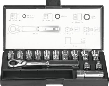Makita B-65595 14-dijelni set nasadnih ključeva