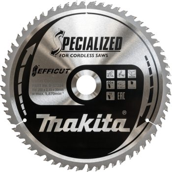 Makita B-67284 TCT list pile Efficut, 260x30x60Z, za drvo