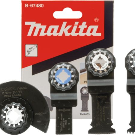 Makita B-67480 Set pribora za multifunskcijski alat 4-djelni