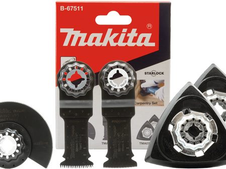 Makita B-67511 Set pribora za multifunskcijski alat 4-djelni