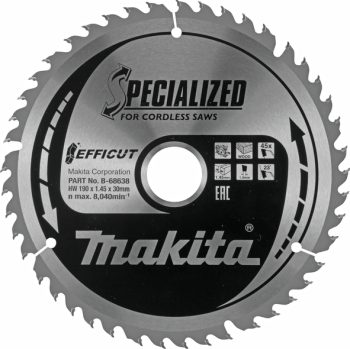 Makita B-68638 TCT list pile Efficut, 190x30x45Z, za drvo