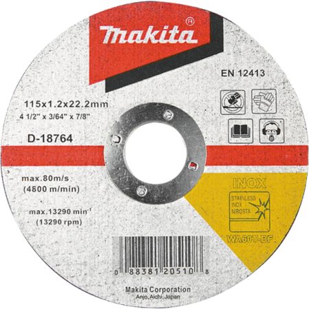 Makita D-18786 Tanka rezna ploča za nehrđajući čelik 180x2