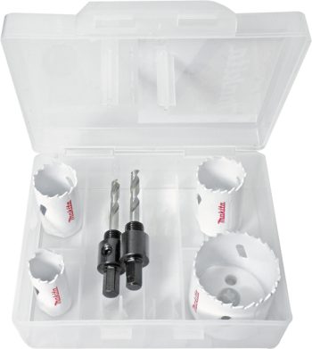 Makita D-33657 6-djelni set HSS-BIM kruna sa adapterom i centrinim svrdlom
