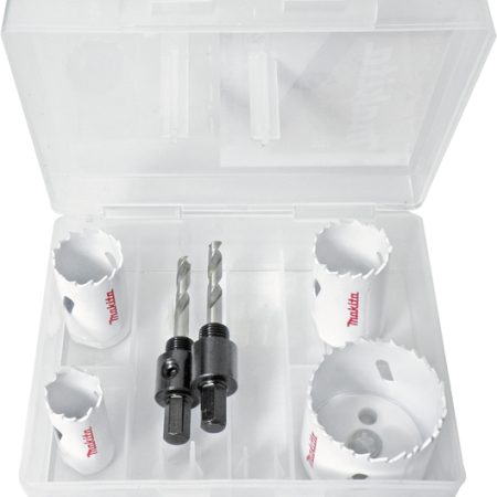 Makita D-33657 6-djelni set HSS-BIM kruna sa adapterom i centrinim svrdlom