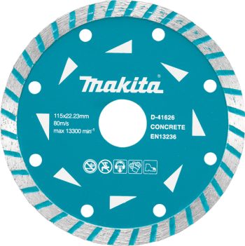 Makita D-41626 Dia. ploča valovita 115mmx22.23mm