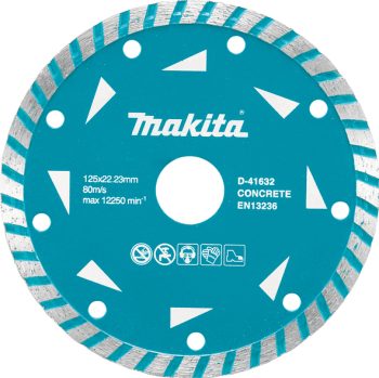 Makita D-41632 Dia. ploča valovita 125mmx22.23mm