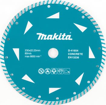 Makita D-41654 Dia. ploča valovita 230mmx22.23mm