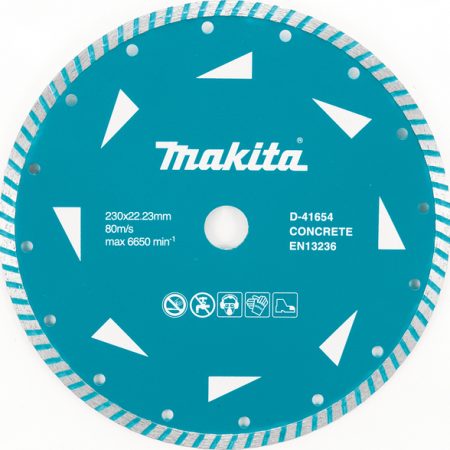 Makita D-41654 Dia. ploča valovita 230mmx22.23mm