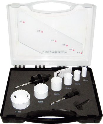 Makita D-47123 6-djelni set HSS-BIM kruna za električare