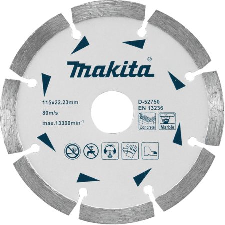 Makita D-52750 Dia. ploča segm, beton, mramor 115x7x22,23mm