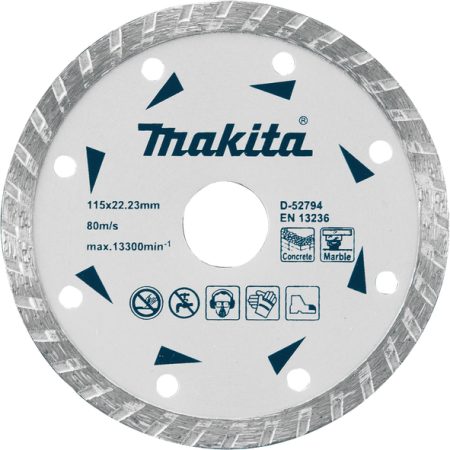 Makita D-52794 Dia. ploča val, beton, mramor 115x7x22,23mm