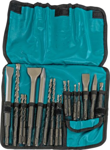 Makita D-53073 17-djelni set svrdla i dlijeta za SDS-PLUS bušilice
