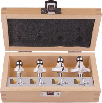 Makita D-53534 4-djelni set glodala