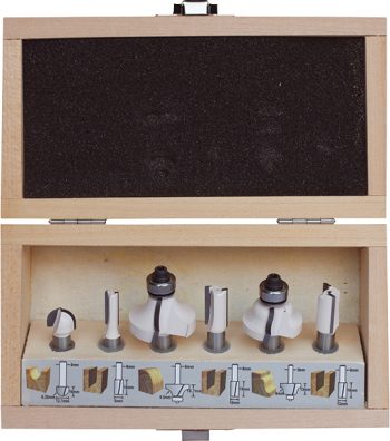 Makita D-53540 6-djelni set glodala