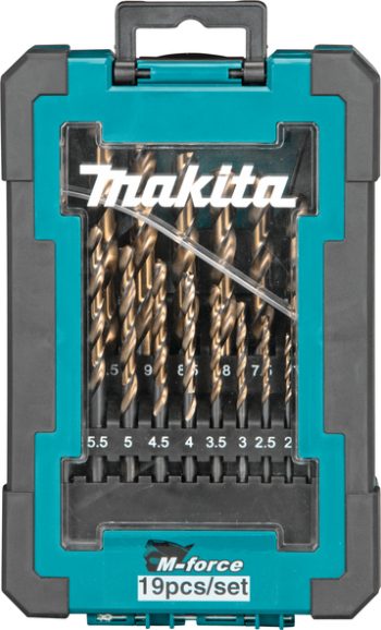 Makita D-67583 19-dij. set nastavaka za bušenje M-force, metal