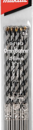 Makita D-71912 Univerzalno svrdlo 6x150 (5kom/pk)