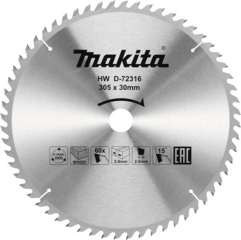 Makita D-72316 TCT list pile za drvo 305mm x 30mm x 60T