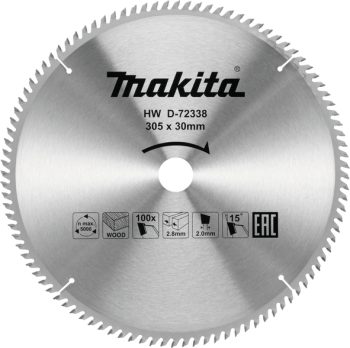 Makita D-72338 TCT list pile za drvo 305mm x 100mm x 60T