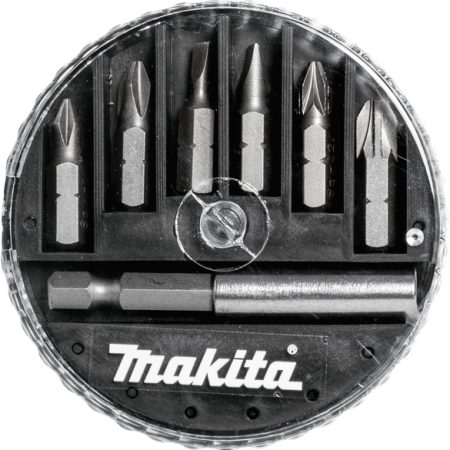 Makita D-73271 7-dijelni set 25mm bit nastavaka (PH,SL,PZ)+adapter