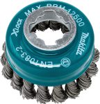 Makita D-73380 Lončasta četka, pletena čelična X-LOCK