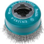Makita D-73396 Lončasta četka, valovita čelična X-LOCK