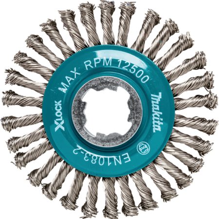 Makita D-73411 Tanjurasta četka, pletena čelik X-LOCK
