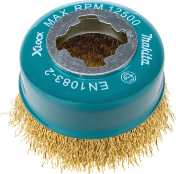 Makita D-73433 Lončasta četka, valovita mjedena X-LOCK