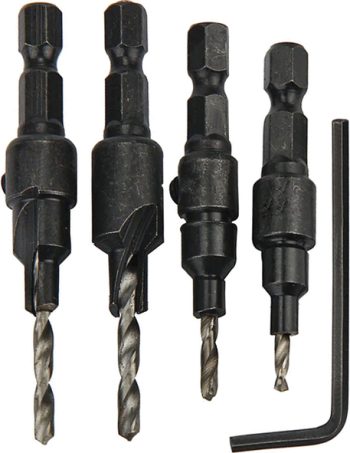 Makita D-73455 4-dijelni set upuštača sa svrdlom (M3-M6)