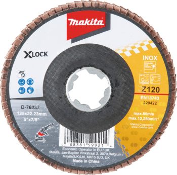 Makita D-76037 Lamelirana brusna ploča od stak. vl. X-LOCK Z120
