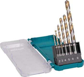 Makita D-77241 6-dijelni set HSS-G svrdala za metal Titanium