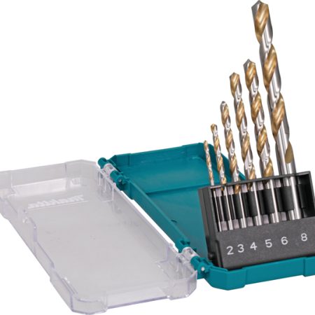 Makita D-77241 6-dijelni set HSS-G svrdala za metal Titanium