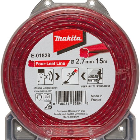 Makita E-01828 Najlonska nit, crvena 2.7mm/15m