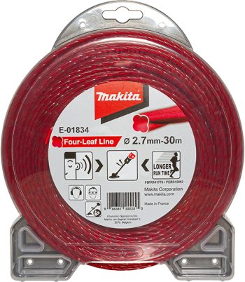 Makita E-01834 Najlonska nit, crvena 2.7mm/30m