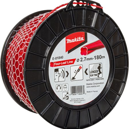 Makita E-01840 Najlonska nit, crvena 2.7mm/180m