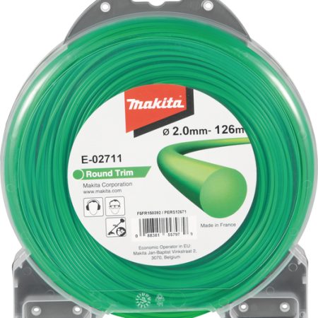 Makita E-02711 Najlonska nit, okrugla zelena 2,0mm/126m