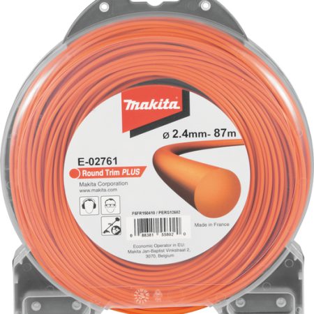 Makita E-02761 Najlonska nit, okrugla narančasta 2,4mm/87m