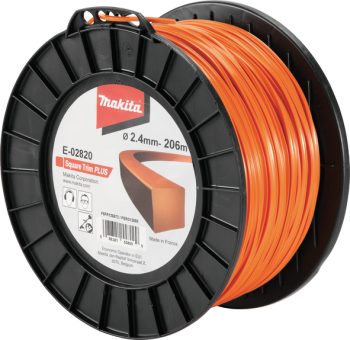 Makita E-02820 Najlonska nit, kvadratna narančasta 2,4mm/206m