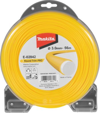 Makita E-02842 Najlonska nit, okrugla žuta dvostruka 3,0mm/56m