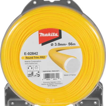 Makita E-02842 Najlonska nit, okrugla žuta dvostruka 3,0mm/56m