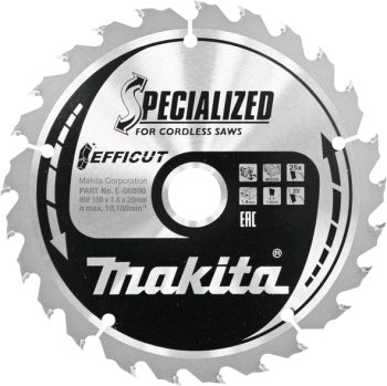 Makita E-06890 TCT list pile EFFICUT 150mmx20mm 25Z