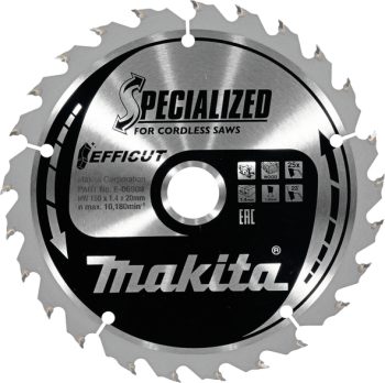 Makita E-06909 TCT list pile Efficut, 150x20x25Z, za drvo